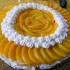 Őszibarackos joghurt-torta
